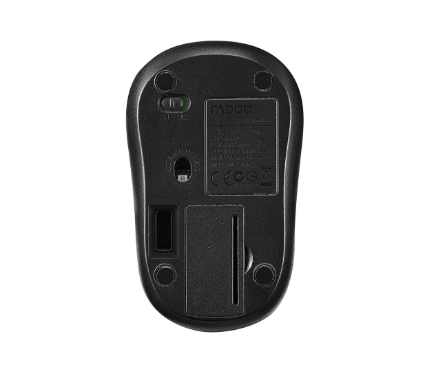 RAPOO Mysz Optyczna bezprzewodowa M10PLUS czarna - 1071669 - zdjęcie 5